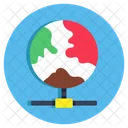 Globe Orb World Icon