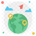 Globe World Globe Educational Globe Icon