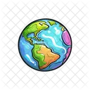 World Global Earth Icon
