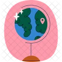 Globe World Global Icon