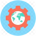 Globe Gear Worldwide Icon