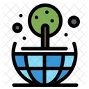 Earth Globe World Icon