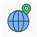 Globe location  Icon