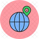 Globe Location Global Market Globe Icon