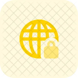 Globe Lock  Icon