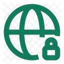 Globe Locked Icon