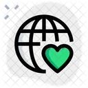 Globe Love Globe Love Icon