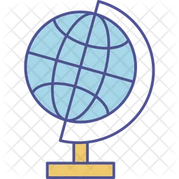 Globe Map  Icon