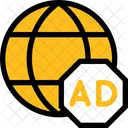Globe Marketing  Icon