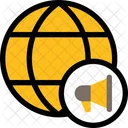 Globe Marketing  Icon