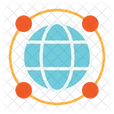 Globe network  Icon