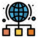 Globe Network  Icon