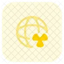 Globe Nuclear World Nuclear Nuclear Icon