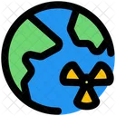 Globe Nuclear World Nuclear Nuclear Icon