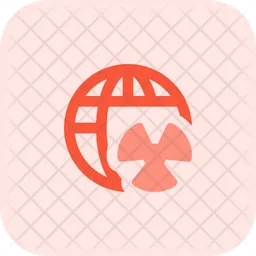 Globe nuclear  Icon
