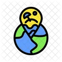 Globe pin beach  Icon