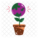 Globe Plant  Icon