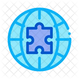 Globe Puzzle  Icon