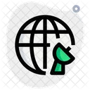 Globe Satellite Artificial Satellite Earth Satellite Icon