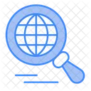 Globe Search Global Search Icon