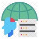 Globe Server Robotics Icon