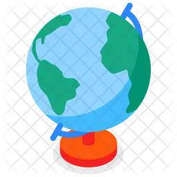 Globe Stand  Icon