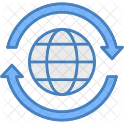 Globe Sync  Icon