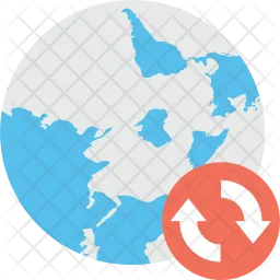 Globe Sync  Icon