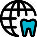 Globe Tooth  Icon