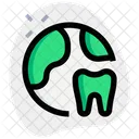 Globe Tooth Two  Icon