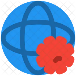 Globe Virus  Icon
