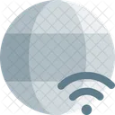 Globe Wireless Connection Communication Icon