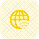 Globe Wireless Connection Communication Icon
