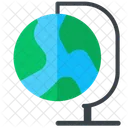 Globe World Map Geographic Representation Icon