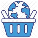 Global Shopping Cart International Shopping Cart Icon