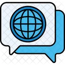 Ilanguage Globla Message International Message Icon