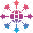 Globle Network Planet Icon