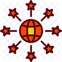Globle Network Planet Icon