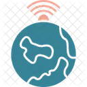 Globle Earth Technology Icon