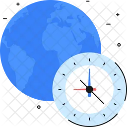 Globle time  Icon