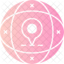 Globo Mapa Mundial Terra Ícone