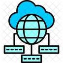 Globo Nube Informatica Icono