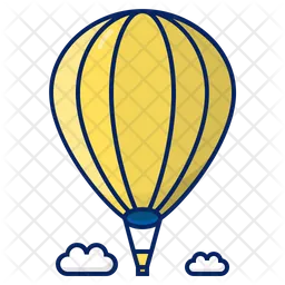 Globo aerostático  Icono