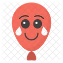 Globo De Alegria Cara De Globo Emoticono Icono