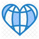 Corazon globo  Icono