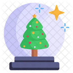 Globo de navidad  Icono