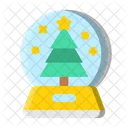 Globo De Neve Natal Inverno Icon