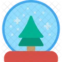 Navidad Decoracion Nieve Icono