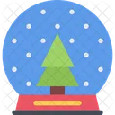 Globo De Nieve Navidad Decoracion Icon