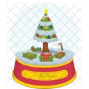 Arbol Navidad Decoracion Icono